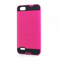 ZTE Blade Force / ZTE Warp 8 N9517 Armor Hybrid Case (Hot Pink)